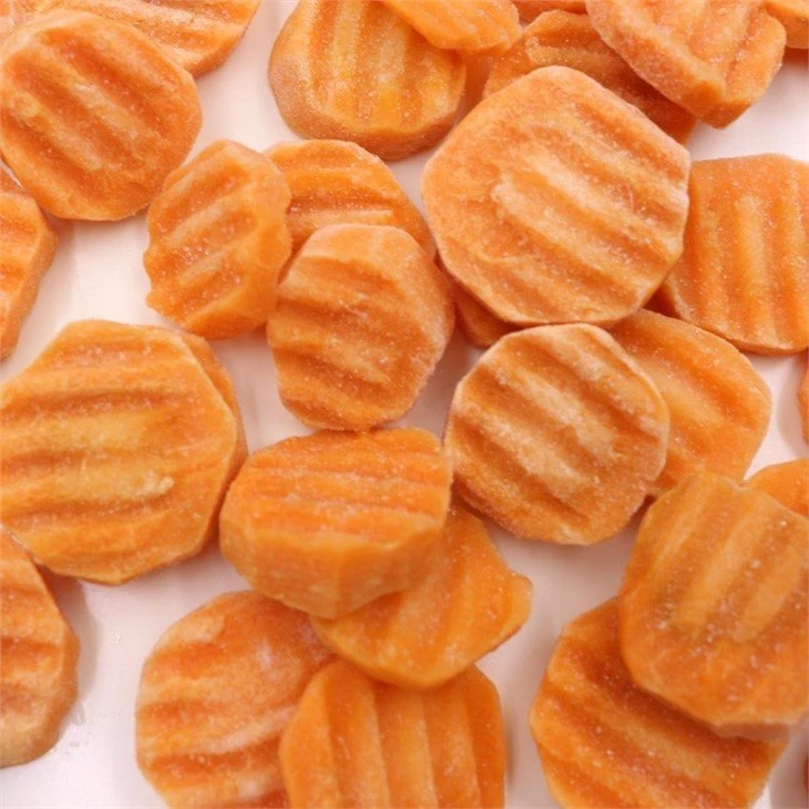 frozen carrot orange color
