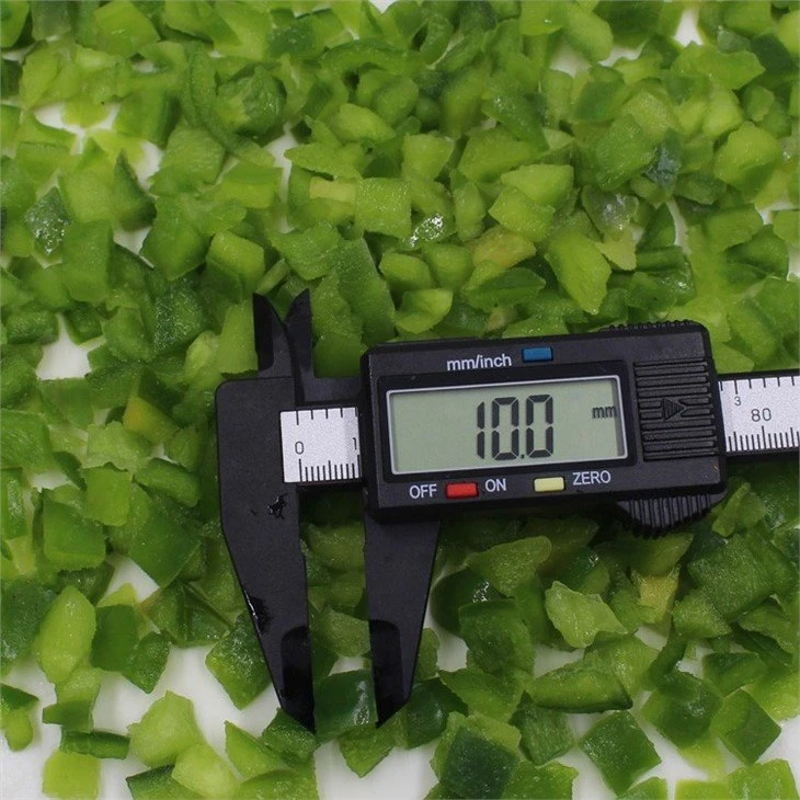 frozen green pepper dice