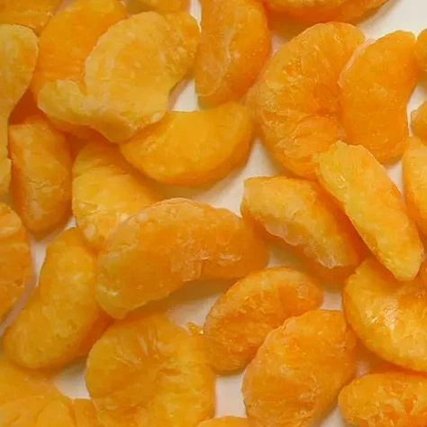Frozen orange golden
