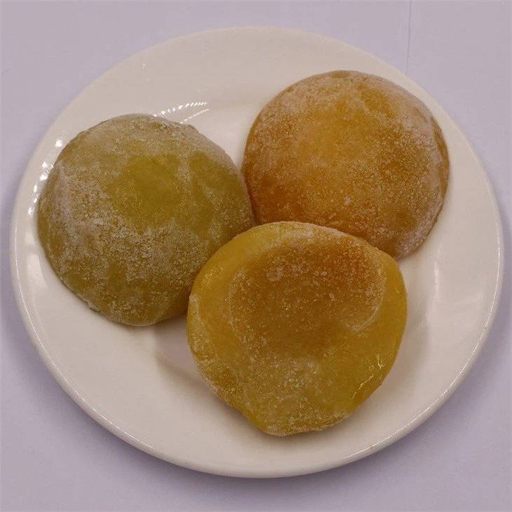 frozen yellow peach yummy